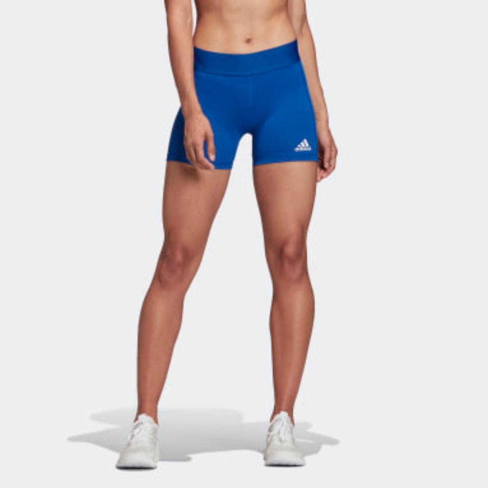 Adidas blue spandex shorts